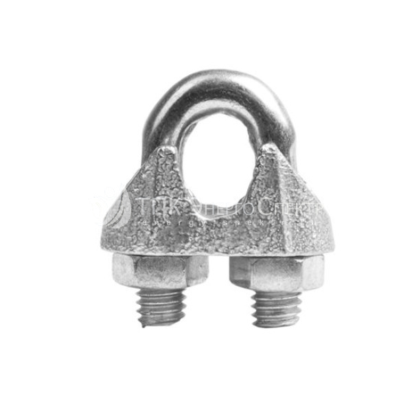 Зажим канатный TOR ф=8 мм DIN 741 в наличии Зажим канатный TOR ф=8 мм DIN 741